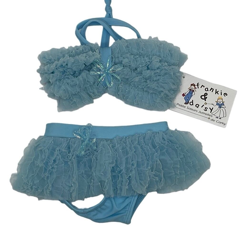 New Boutique Frankie & Daisy ruffled bikini
